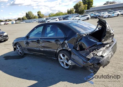 2006 Mercedes-Benz C 230 from USA, damaged, VIN WDBRF52H36E020081